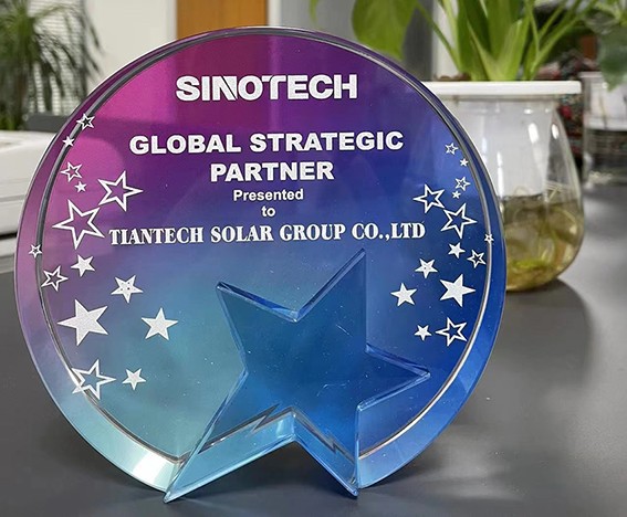 Décerné en tant que partenaire stratégique mondial pour SINOTEC HOLDINGS GROUP