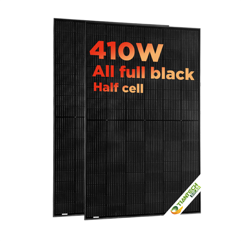 Panneau solaire 410W tout noir