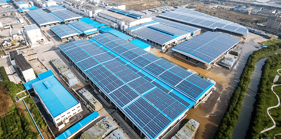 TIANTECH nouveau système d'énergie solaire sur réseau de 52 MW connecté avec succès au réseau